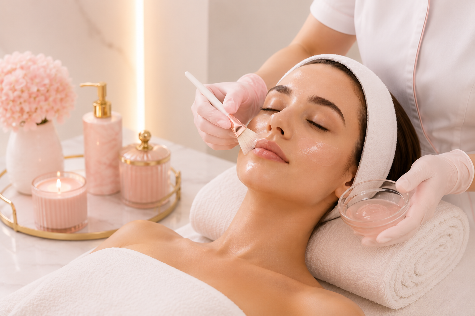 Facial and skincare treatments at LAVŌGUE