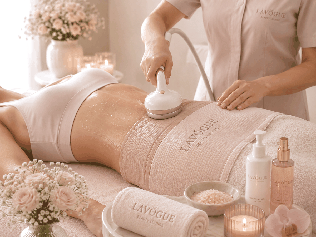 Waist sculpting treatment at LAVŌGUE