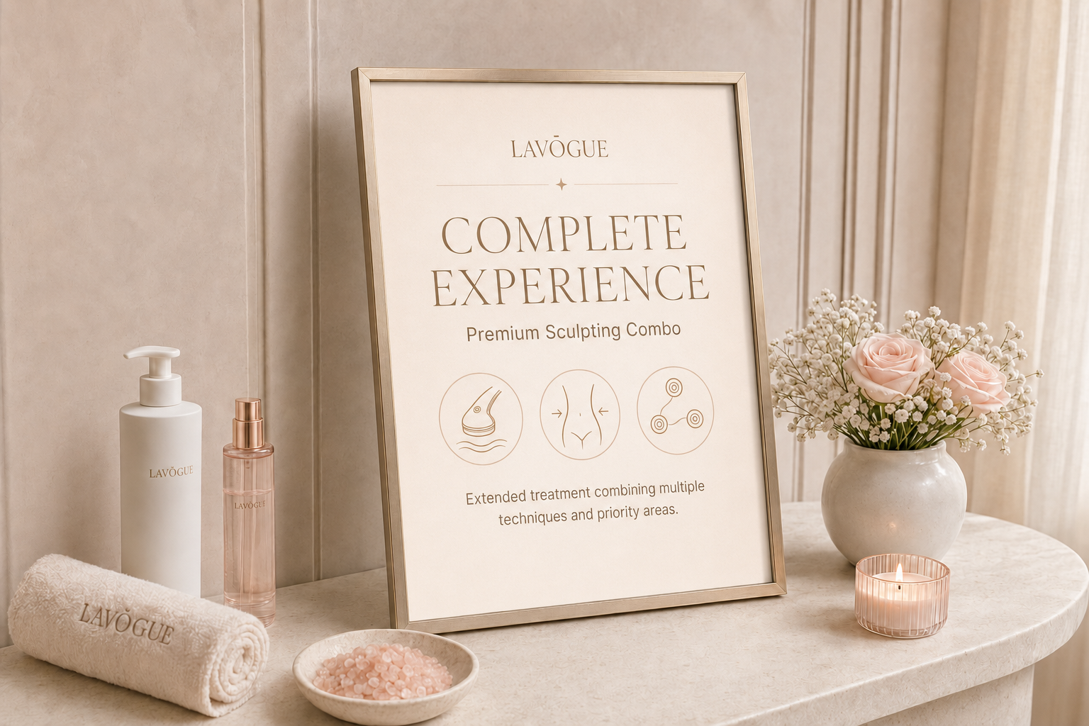 Premium body sculpting combination treatment at LAVŌGUE