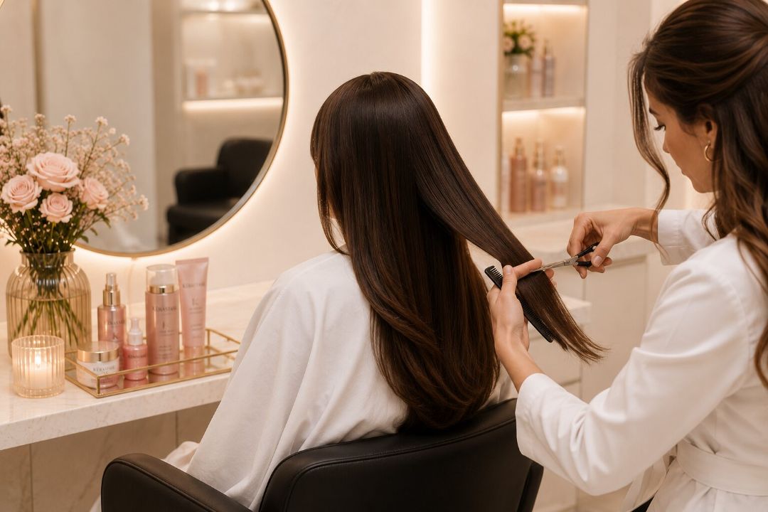 Professional haircut and trim at LAVŌGUE