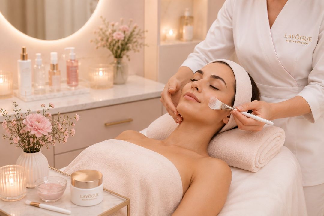 Facial and skin services at LAVŌGUE