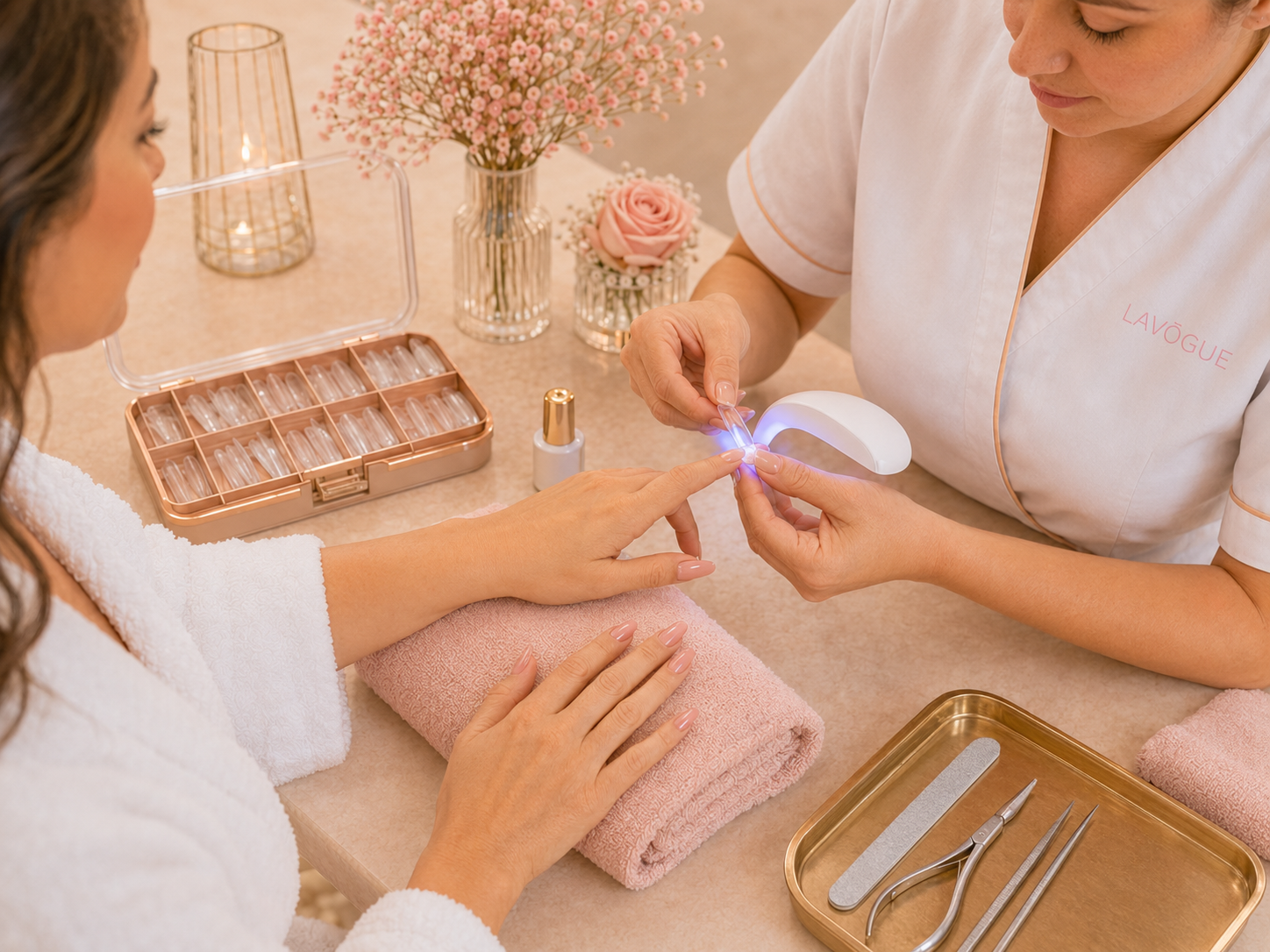 Soft gel tips at LAVŌGUE
