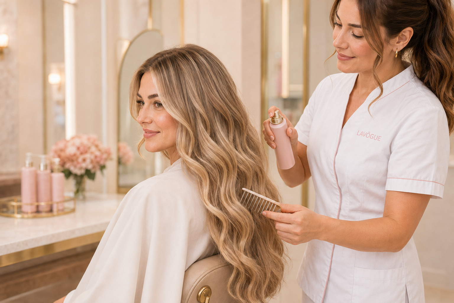 Hair services at LAVŌGUE
