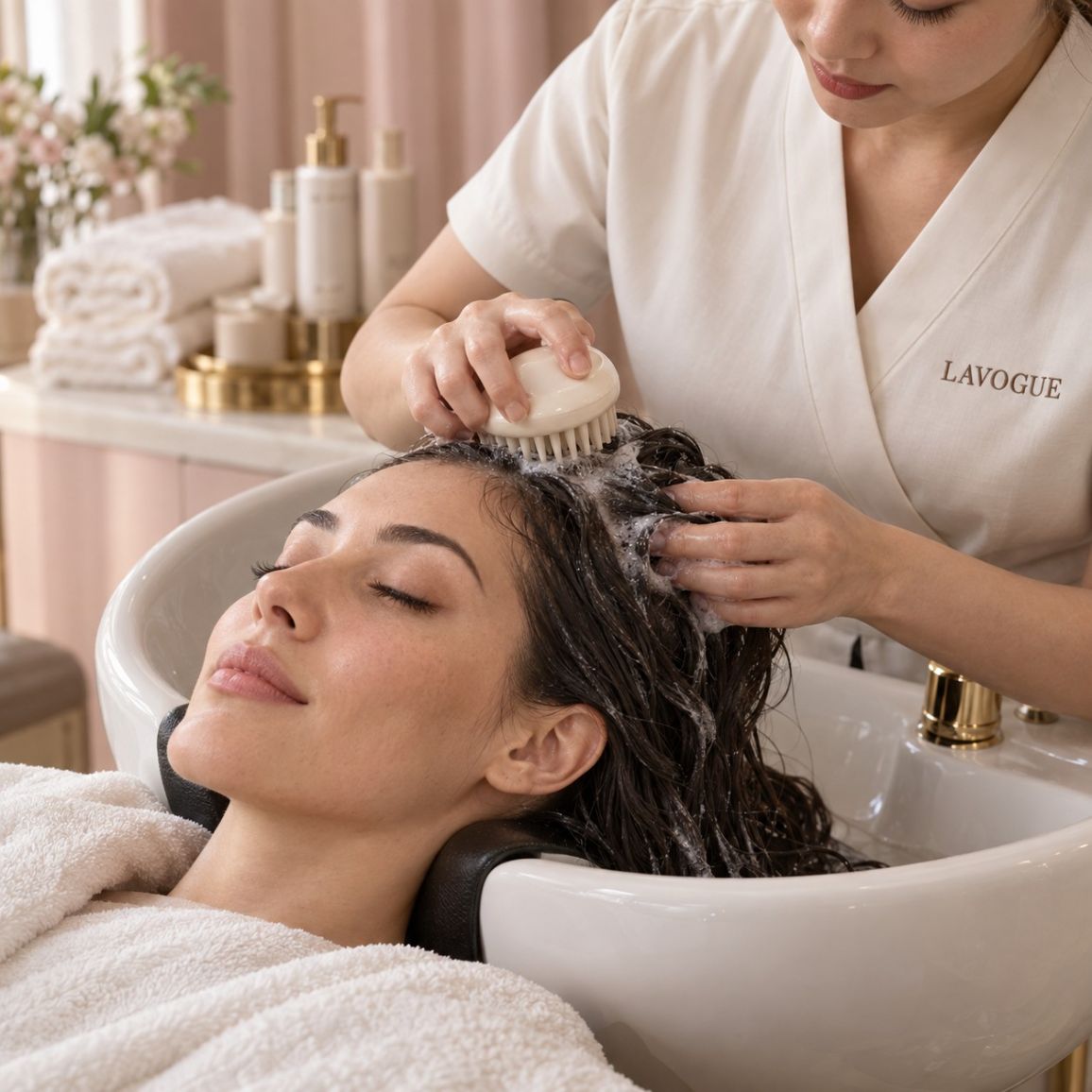 Professional scalp health and deep cleansing Head Spa treatment