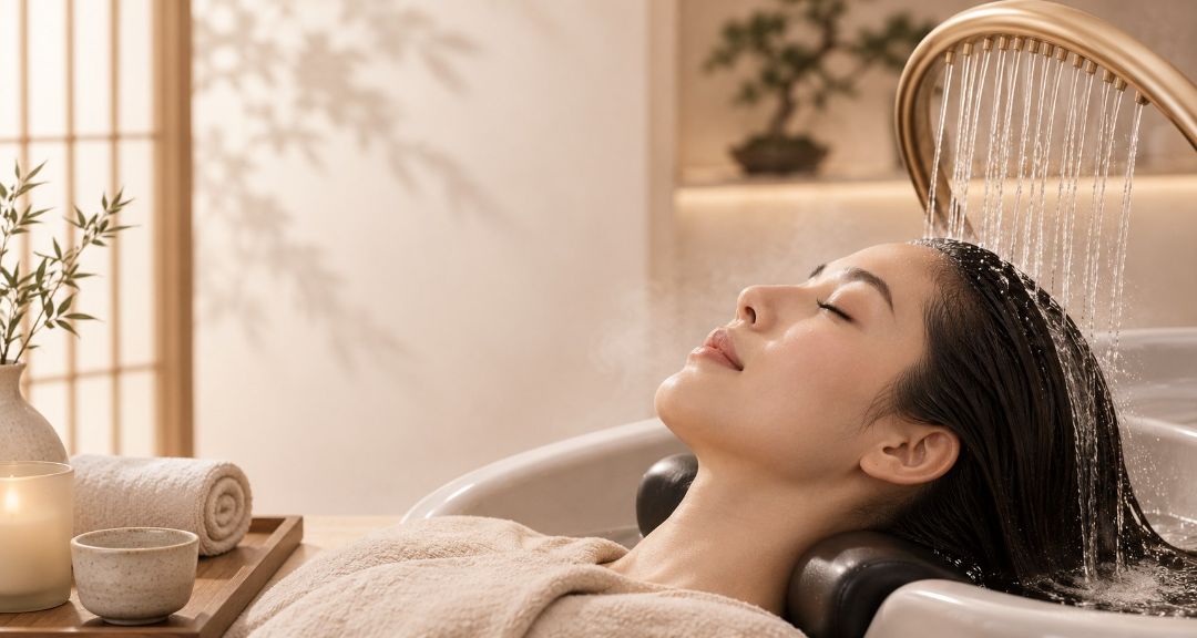 Korean Head Spa treatment at LAVŌGUE