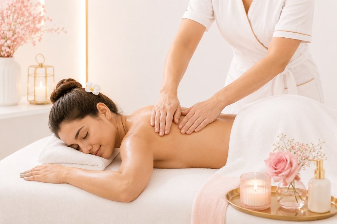 Aromatherapy relaxing massage at LAVŌGUE