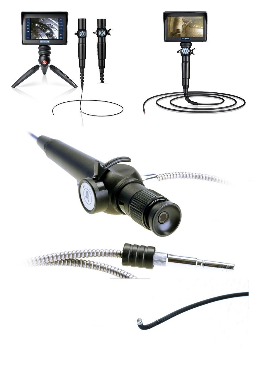 Articulating Fiberscope iFlex, Flexible Fiberscope, Industrial