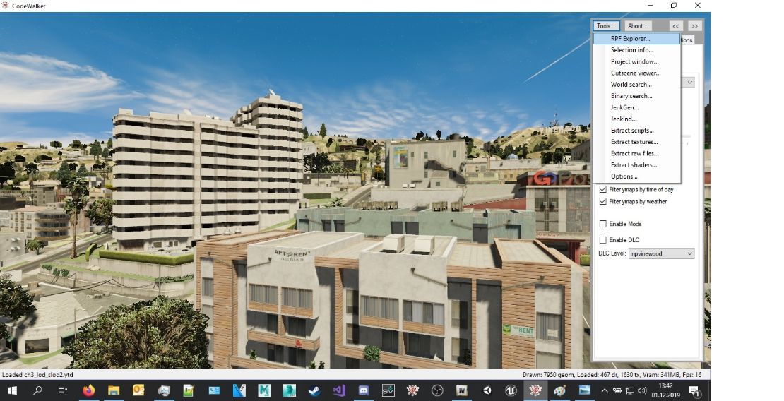 CodeWalker GTA V 3D Map + Editor 