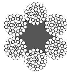 NON ROTATION RESISTANT WIRE ROPES