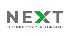 NEXT Technology Development company logo – featured in Reyada’s success stories as a valued partner in technology solutions