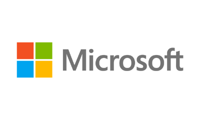 Microsoft logo as Reyada's partner for infrastructure and data solutions