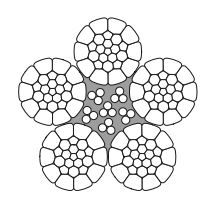 NON ROTATION RESISTANT WIRE ROPES