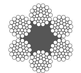 NON ROTATION RESISTANT WIRE ROPES