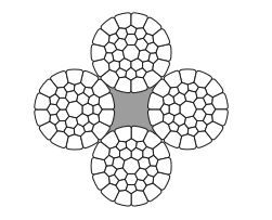 SEMI ROTATION-RESISTANT ROPES