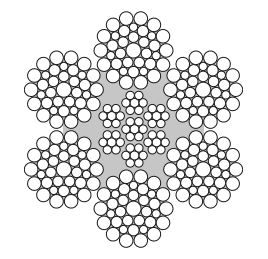 NON ROTATION RESISTANT WIRE ROPES