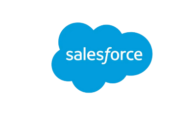 Salesforce logo as Reyada's partner for digital experience solutions