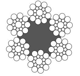 NON ROTATION RESISTANT WIRE ROPES