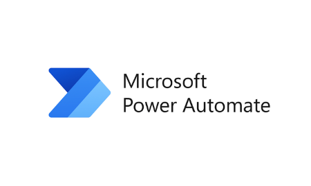 Microsoft Power Automate logo as Reyada's partner for RPA and AI solutions