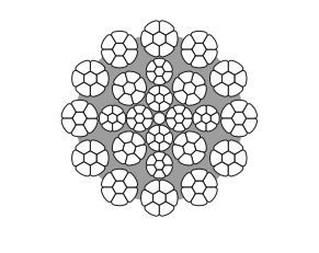 ROTATION RESISTANT WIRE ROPES