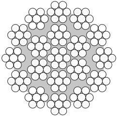 ROTATION RESISTANT WIRE ROPES