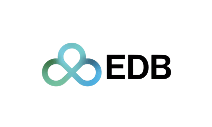 EDB logo as Reyada's Partner for infrastructure and data solutions 