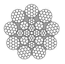 NON ROTATION RESISTANT WIRE ROPES