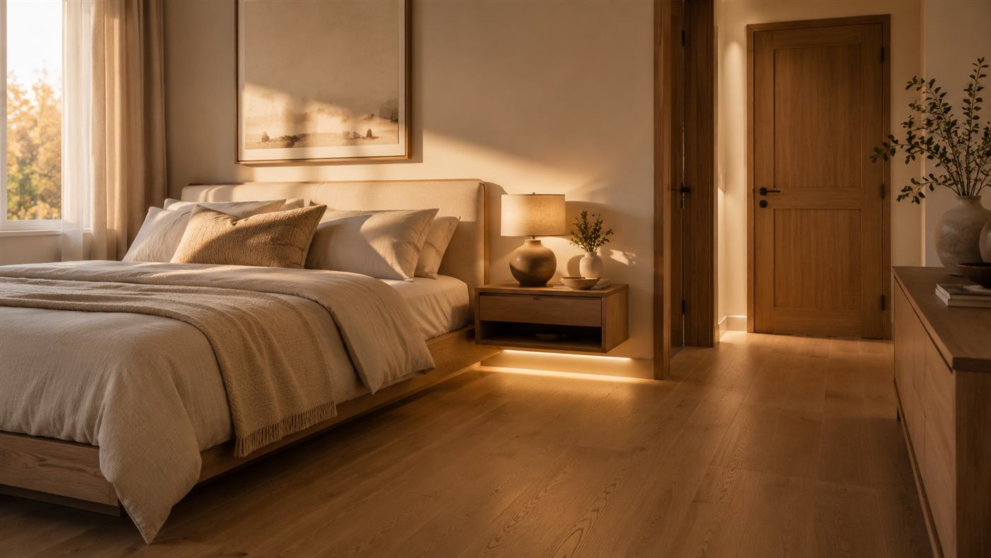 Quarto seguro com design cuidado