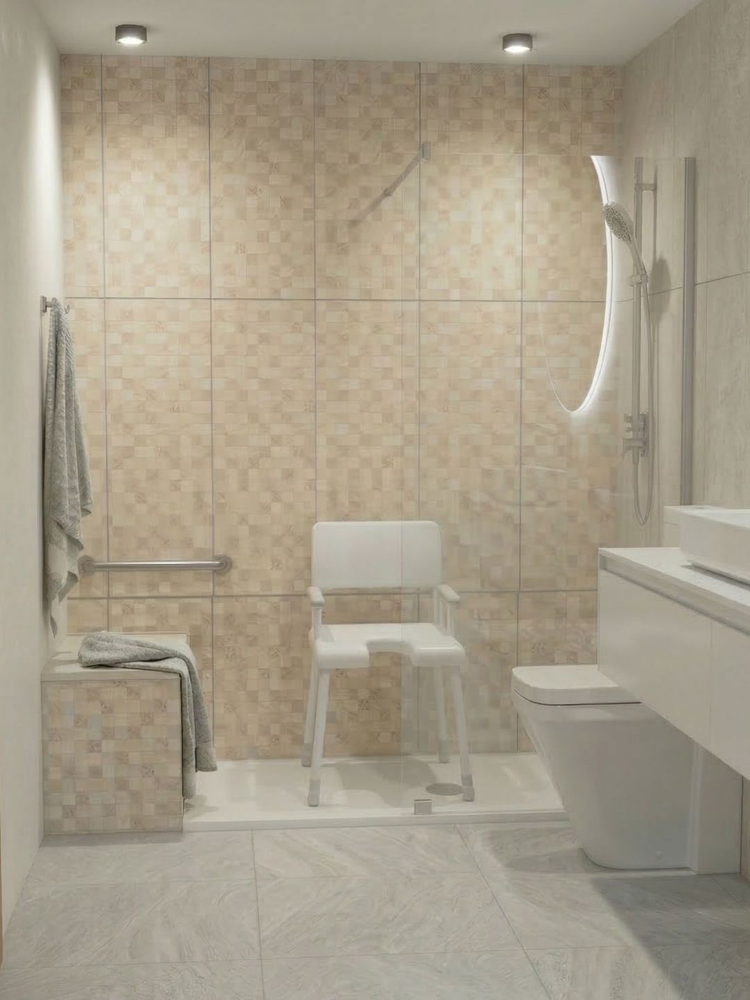 Casa de banho acessível e elegante — Design for All