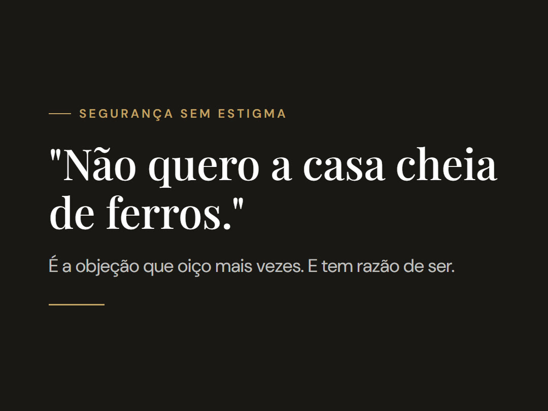 Corrimaos e apoios que nao parecem de hospital