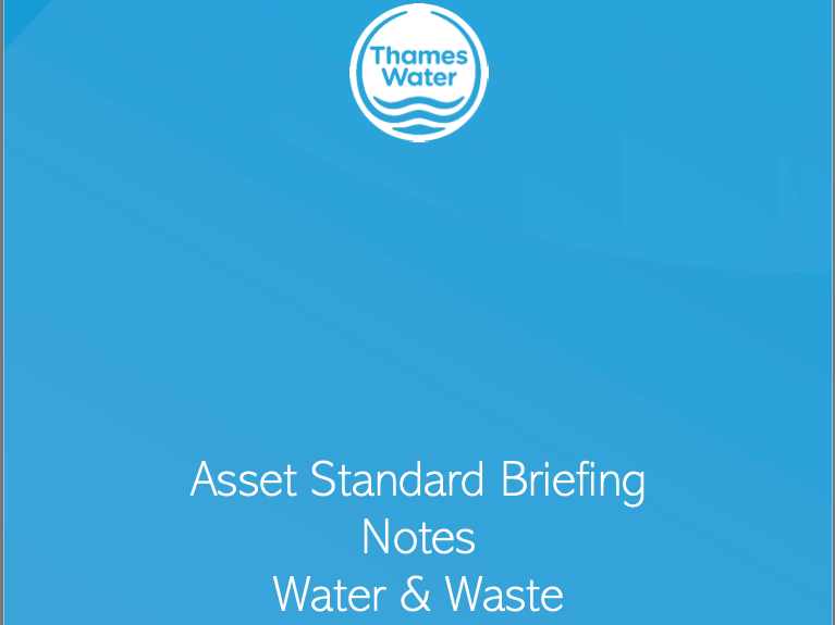 Thames Water Asset Standards