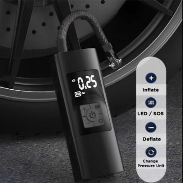 120W Car Inflator + POWERBANK