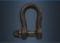 LARGE BOW SHACKLES TYPE A SCREW COLLAR PIN