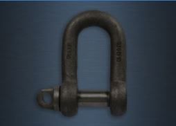 LARGE D SHACKLES TYPE A SCREW COLLAR PIN