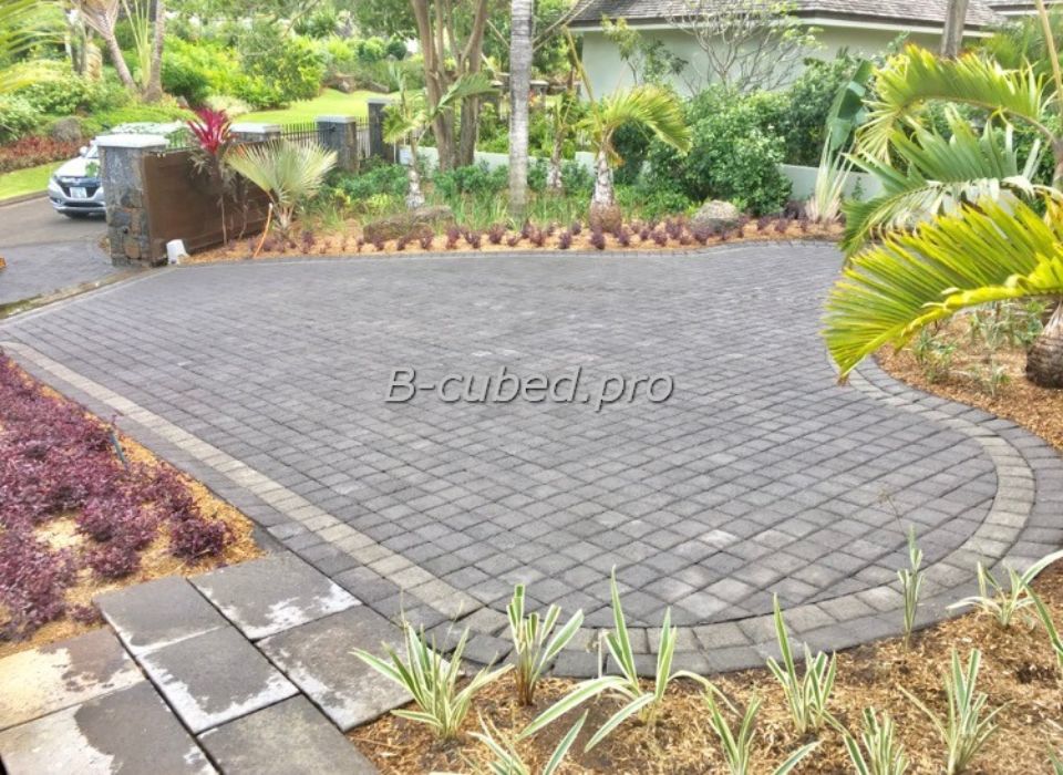B-cubed Rustic Cobble. We can customise solutions for the absolutely unique requirements should they be required. EverGreen Paving solution in dry cast concrete for paving, driveway, walkway, parking. Contact us should you wish to know more