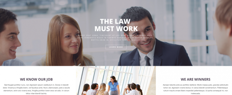 LEGAL SERVICES&nbsp;- Bitrix24.site template