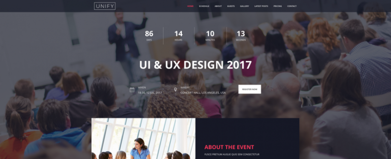 EVENTS&nbsp;- Bitrix24.site template
