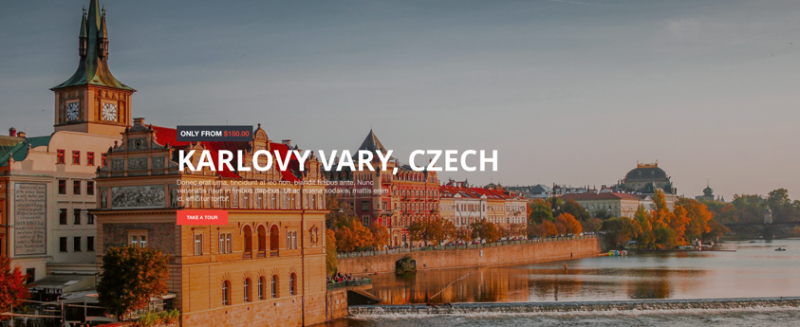 Tour and Travel services&nbsp;- Bitrix24.site template