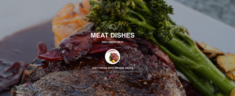 RESTAURANT&nbsp;- Bitrix24.site template