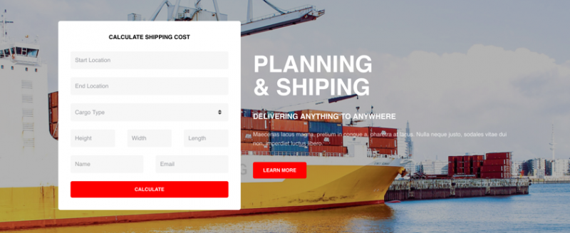 Logistics&nbsp;- Bitrix24.site template